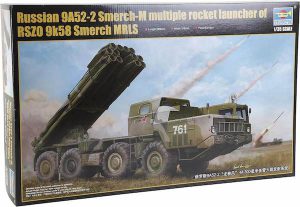 เครื่องยิงจรวด Trumpeter 9A52-2 SMERCH-M Multiple Rocket Launcher 1/35