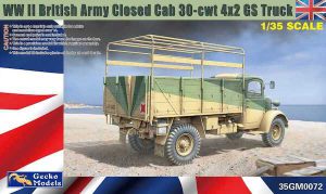รถทหาร Gecko 35GM0072 WWII BRITISH ARMY CLOSED CAB 30CWT 4X2 GS TRUCK 1/35