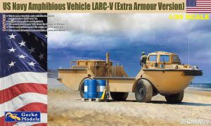 รถทหาร Gecko 35GM0039 US NAVY AMPHIBIOUS VEHICLE LARC-V EXTRA VERSION 1/35