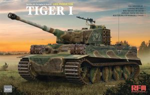 โมเดลรถถังไทเกอร์ RFM Tiger I Late Production w/Full interior & Zimmerit 1/35
