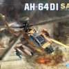 โมเดลเฮลิคอปเตอร์ TAKOM 2605 AH-64DI Saraf Attack Helicopter 1/35