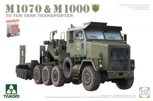 รถบรรทุก TAKOM 5021 M1070 & M1000 70-TON TANK TRANSPORTER 1/72
