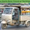 รถสามล้อ Gecko 35GM0111 60s-'70s Saigon Shuttle Motor-Tricycle w/Driver & Passengers 1/35