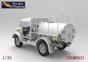 รถทหาร Gecko 35GM0031 Bedford MWC 15-cwt Gallon Water Bowser 1/35