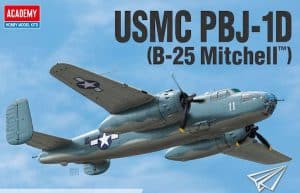 เครื่องบิน ACADEMY 12334 PBJ-1D (B-25 Mitchell) 1/48