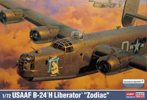 เครื่องบิน ACADEMY 12584 B-24H Liberator Zodiac 1/72